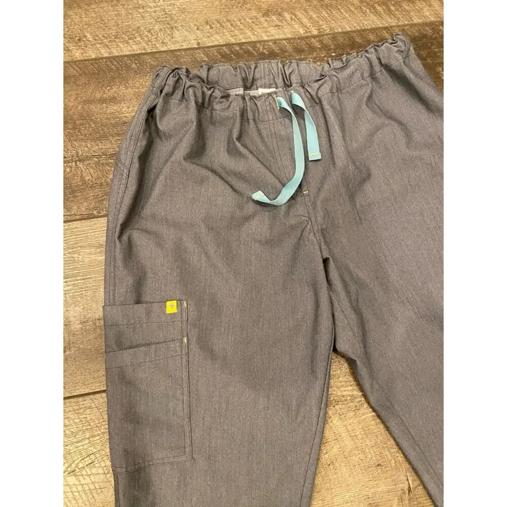 Figs Men's Threads For Threads Graphic Scrub Pant Size Large